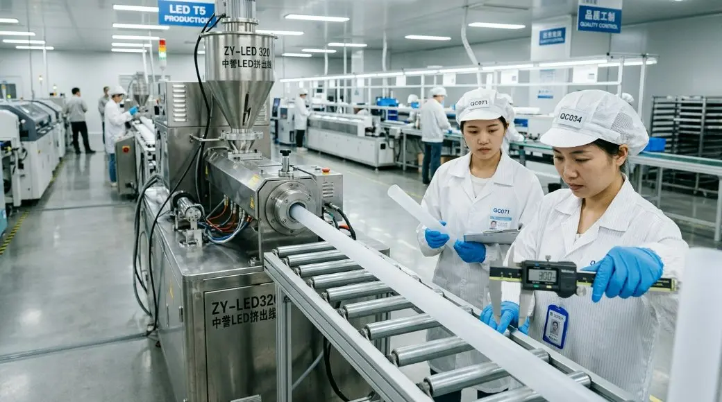 Premium LED Tube Housing Factory sa China: Innovating para sa 2026 Global Standards at 3D Customization
