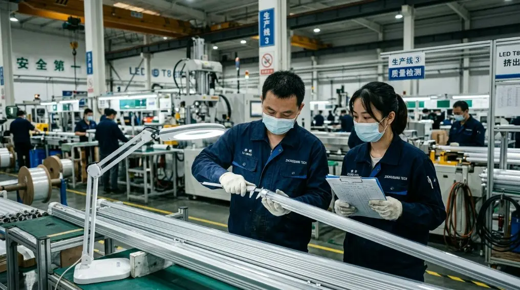 2026 China LED T8 Tube Factory: Mga Premium na PC Cover at Aluminum Base para sa mga Global OEM
