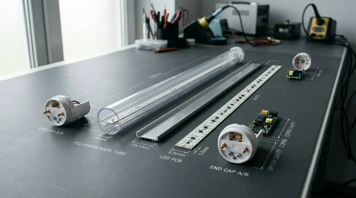 Ang Ultimate 2026 na Gabay sa LED T8 Plastic Tube Housing: Pag-navigate sa US UL/ETL Standards at Eco-Polycarbonate Innovations