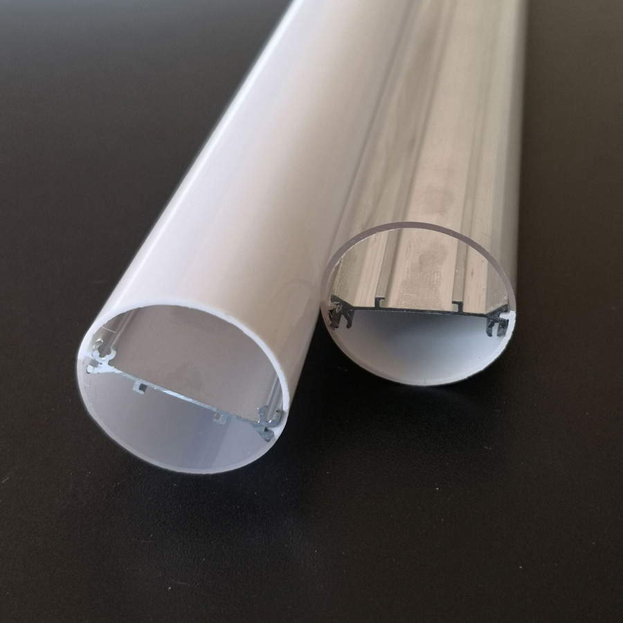 LED T8 Tube Housing PC Tube at Internal Aluminum Profile